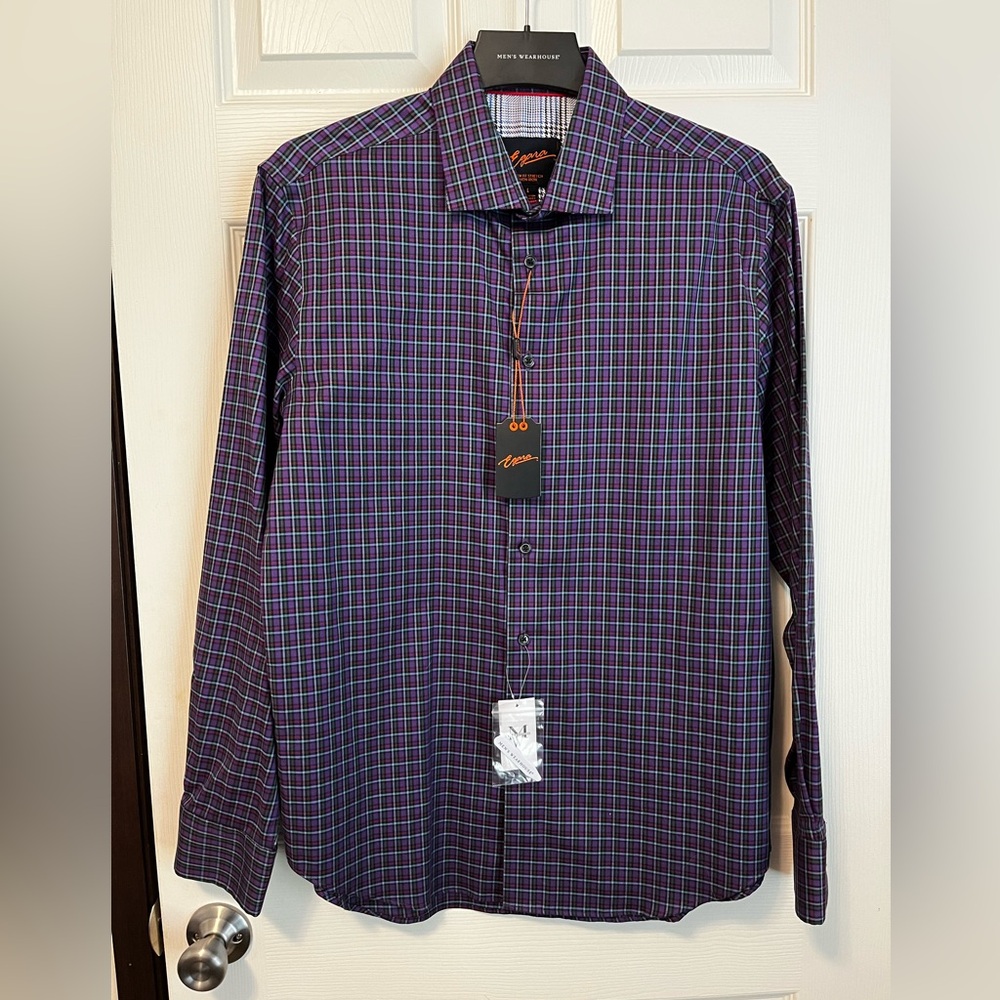 NWT Egara Men’s Wearhouse button up